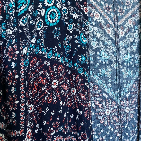 Scoop Printed Kimono Cardigan - Picture 5 of 6